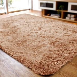 Super Soft Indoor Modern Shag Area Rugs Fluffy Beding Room Shaggy Carpets